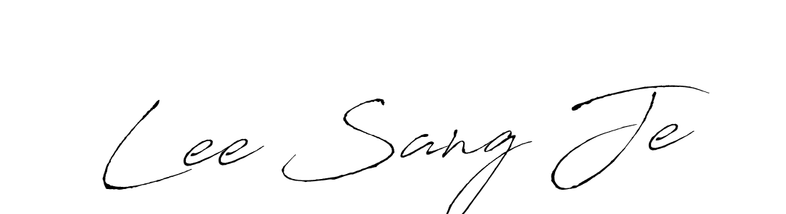 Antro_Vectra is a professional signature style that is perfect for those who want to add a touch of class to their signature. It is also a great choice for those who want to make their signature more unique. Get Lee Sang Je name to fancy signature for free. Lee Sang Je signature style 6 images and pictures png