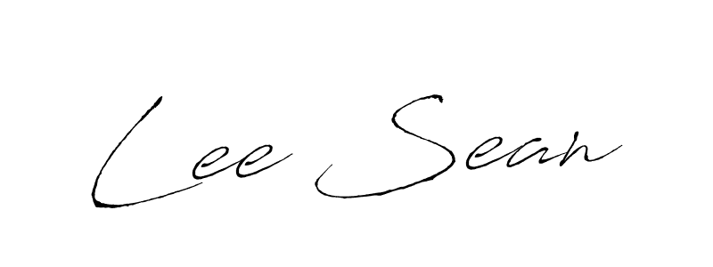 Create a beautiful signature design for name Lee Sean. With this signature (Antro_Vectra) fonts, you can make a handwritten signature for free. Lee Sean signature style 6 images and pictures png