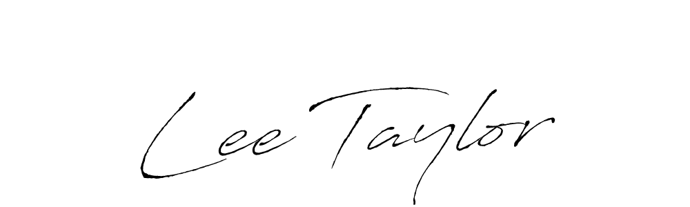 Use a signature maker to create a handwritten signature online. With this signature software, you can design (Antro_Vectra) your own signature for name Lee Taylor. Lee Taylor signature style 6 images and pictures png