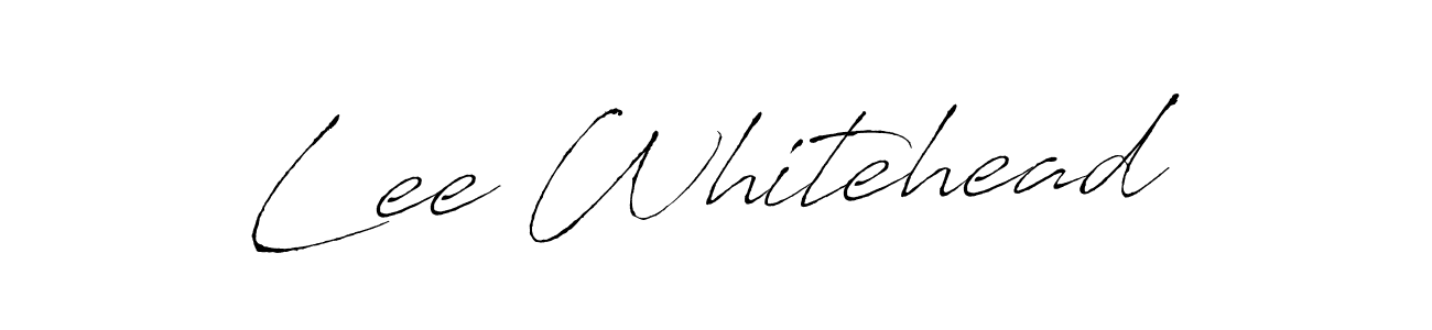 How to make Lee Whitehead name signature. Use Antro_Vectra style for creating short signs online. This is the latest handwritten sign. Lee Whitehead signature style 6 images and pictures png