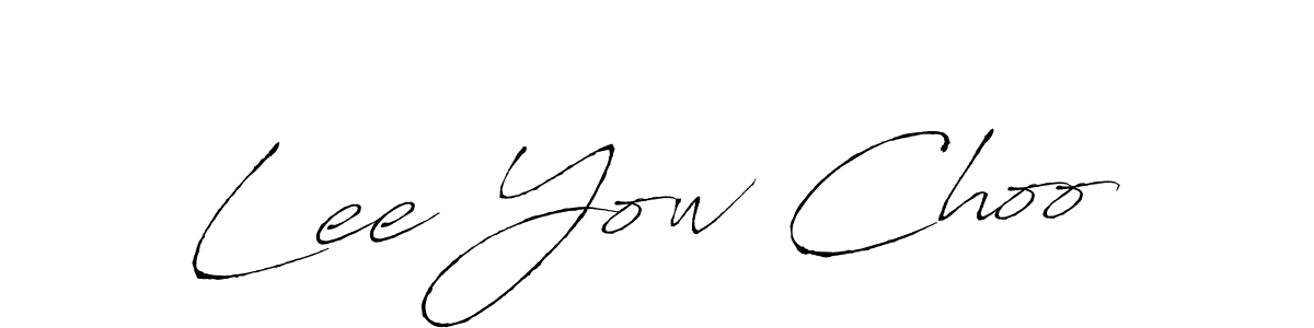 if you are searching for the best signature style for your name Lee Yow Choo. so please give up your signature search. here we have designed multiple signature styles  using Antro_Vectra. Lee Yow Choo signature style 6 images and pictures png