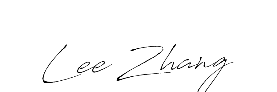 You should practise on your own different ways (Antro_Vectra) to write your name (Lee Zhang) in signature. don't let someone else do it for you. Lee Zhang signature style 6 images and pictures png