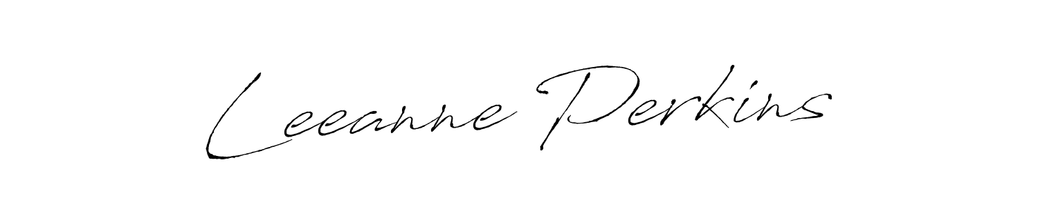 Leeanne Perkins stylish signature style. Best Handwritten Sign (Antro_Vectra) for my name. Handwritten Signature Collection Ideas for my name Leeanne Perkins. Leeanne Perkins signature style 6 images and pictures png