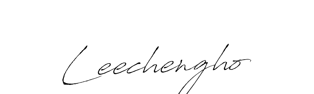 You should practise on your own different ways (Antro_Vectra) to write your name (Leechengho) in signature. don't let someone else do it for you. Leechengho signature style 6 images and pictures png