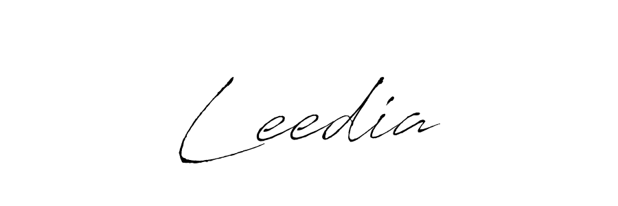 Create a beautiful signature design for name Leedia♡. With this signature (Antro_Vectra) fonts, you can make a handwritten signature for free. Leedia♡ signature style 6 images and pictures png