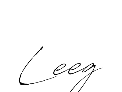 How to make Leeg name signature. Use Antro_Vectra style for creating short signs online. This is the latest handwritten sign. Leeg signature style 6 images and pictures png