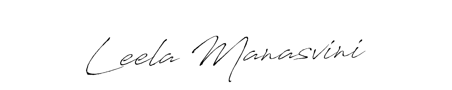 Antro_Vectra is a professional signature style that is perfect for those who want to add a touch of class to their signature. It is also a great choice for those who want to make their signature more unique. Get Leela Manasvini name to fancy signature for free. Leela Manasvini signature style 6 images and pictures png