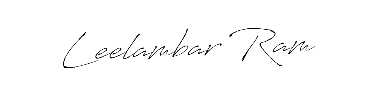 How to make Leelambar Ram name signature. Use Antro_Vectra style for creating short signs online. This is the latest handwritten sign. Leelambar Ram signature style 6 images and pictures png