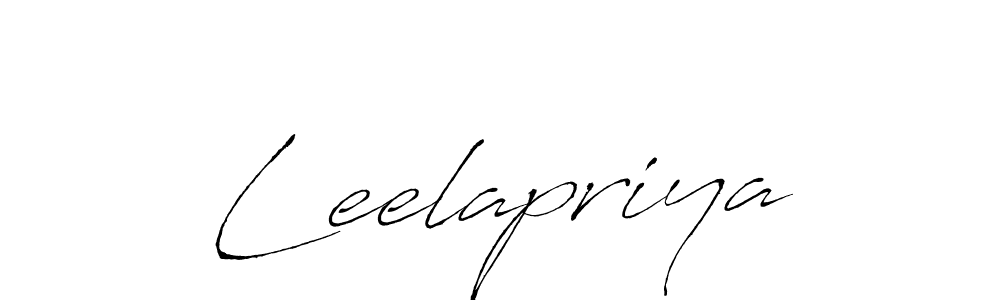 Make a beautiful signature design for name Leelapriya. With this signature (Antro_Vectra) style, you can create a handwritten signature for free. Leelapriya signature style 6 images and pictures png