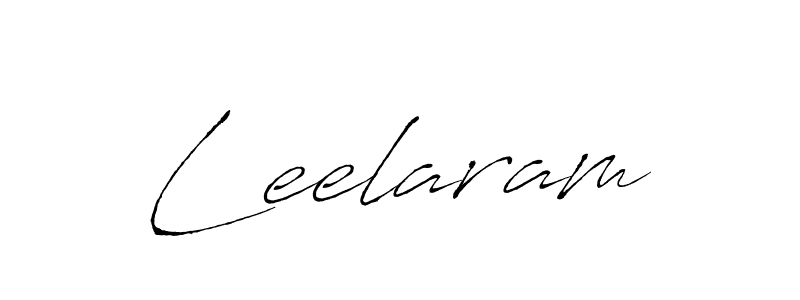 Leelaram stylish signature style. Best Handwritten Sign (Antro_Vectra) for my name. Handwritten Signature Collection Ideas for my name Leelaram. Leelaram signature style 6 images and pictures png