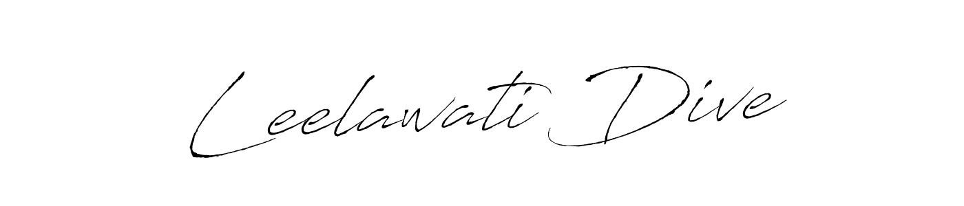 Antro_Vectra is a professional signature style that is perfect for those who want to add a touch of class to their signature. It is also a great choice for those who want to make their signature more unique. Get Leelawati Dive name to fancy signature for free. Leelawati Dive signature style 6 images and pictures png