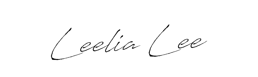 Also we have Leelia Lee name is the best signature style. Create professional handwritten signature collection using Antro_Vectra autograph style. Leelia Lee signature style 6 images and pictures png