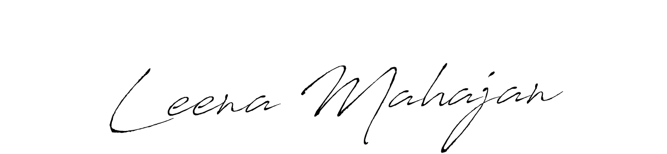 Also You can easily find your signature by using the search form. We will create Leena Mahajan name handwritten signature images for you free of cost using Antro_Vectra sign style. Leena Mahajan signature style 6 images and pictures png