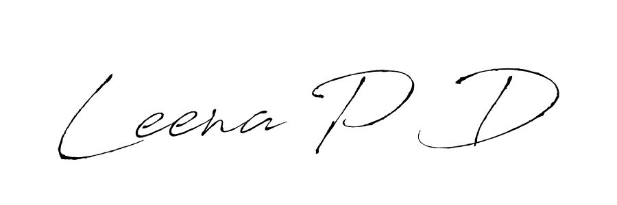 Once you've used our free online signature maker to create your best signature Antro_Vectra style, it's time to enjoy all of the benefits that Leena P D name signing documents. Leena P D signature style 6 images and pictures png