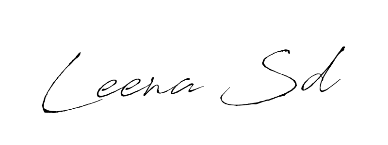 if you are searching for the best signature style for your name Leena Sd. so please give up your signature search. here we have designed multiple signature styles  using Antro_Vectra. Leena Sd signature style 6 images and pictures png