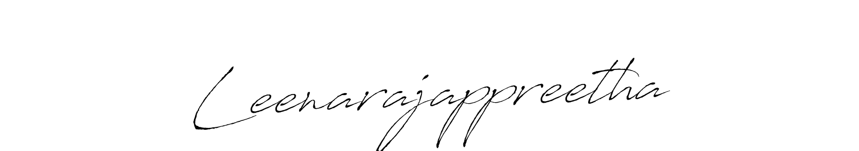 How to make Leenarajappreetha signature? Antro_Vectra is a professional autograph style. Create handwritten signature for Leenarajappreetha name. Leenarajappreetha signature style 6 images and pictures png