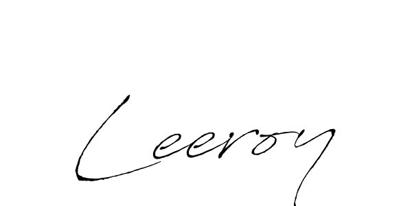 Create a beautiful signature design for name Leeroy. With this signature (Antro_Vectra) fonts, you can make a handwritten signature for free. Leeroy signature style 6 images and pictures png