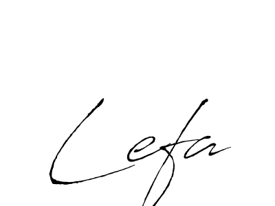 Make a short Lefa signature style. Manage your documents anywhere anytime using Antro_Vectra. Create and add eSignatures, submit forms, share and send files easily. Lefa signature style 6 images and pictures png