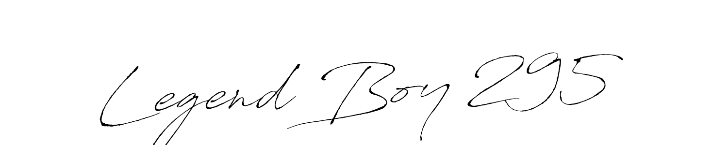 This is the best signature style for the Legend Boy 295  name. Also you like these signature font (Antro_Vectra). Mix name signature. Legend Boy 295  signature style 6 images and pictures png