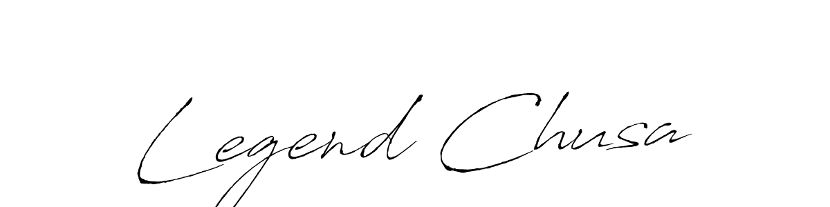 Make a beautiful signature design for name Legend Chusa. With this signature (Antro_Vectra) style, you can create a handwritten signature for free. Legend Chusa signature style 6 images and pictures png