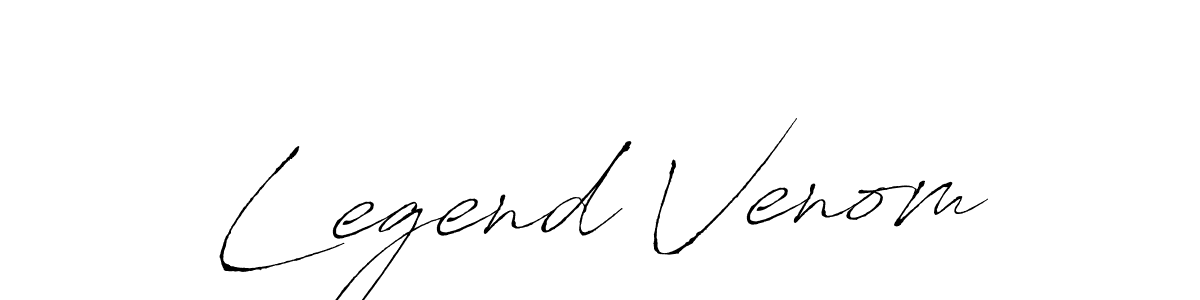 Legend Venom stylish signature style. Best Handwritten Sign (Antro_Vectra) for my name. Handwritten Signature Collection Ideas for my name Legend Venom. Legend Venom signature style 6 images and pictures png
