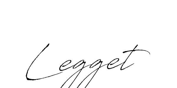 You should practise on your own different ways (Antro_Vectra) to write your name (Legget) in signature. don't let someone else do it for you. Legget signature style 6 images and pictures png