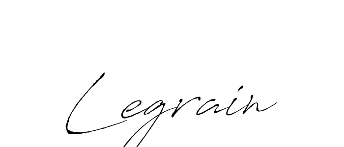 Also we have Legrain name is the best signature style. Create professional handwritten signature collection using Antro_Vectra autograph style. Legrain signature style 6 images and pictures png