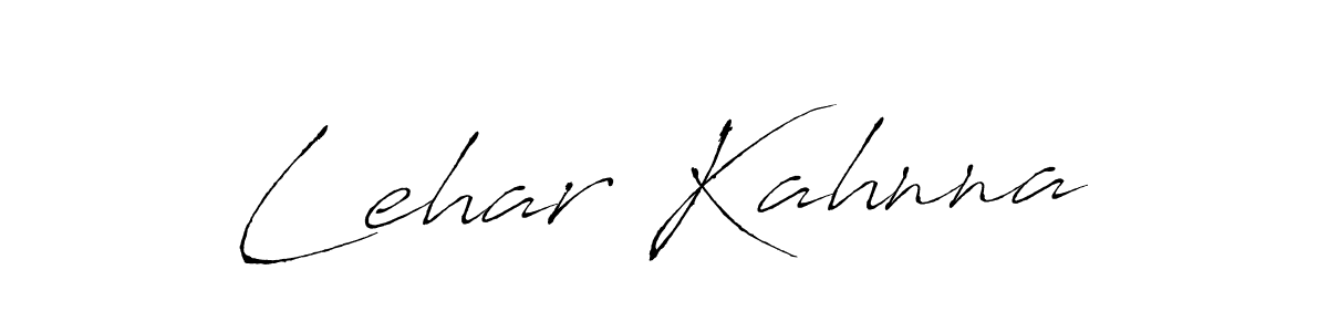 How to make Lehar Kahnna signature? Antro_Vectra is a professional autograph style. Create handwritten signature for Lehar Kahnna name. Lehar Kahnna signature style 6 images and pictures png