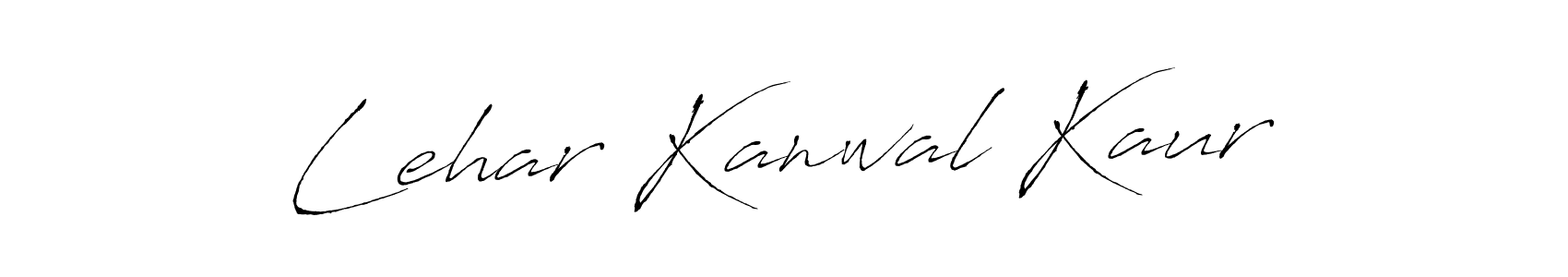 Similarly Antro_Vectra is the best handwritten signature design. Signature creator online .You can use it as an online autograph creator for name Lehar Kanwal Kaur. Lehar Kanwal Kaur signature style 6 images and pictures png