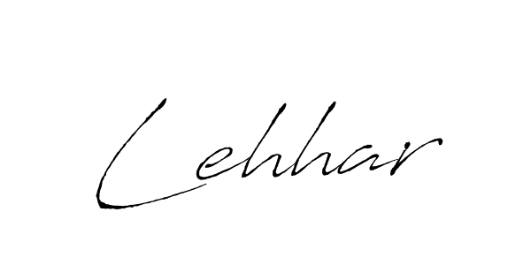 Lehhar stylish signature style. Best Handwritten Sign (Antro_Vectra) for my name. Handwritten Signature Collection Ideas for my name Lehhar. Lehhar signature style 6 images and pictures png