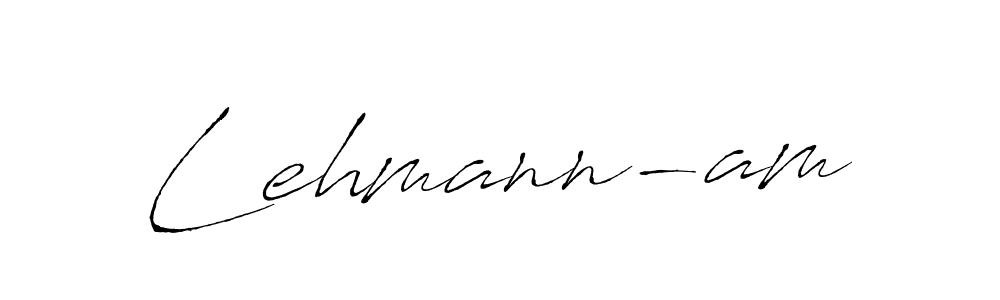 Also we have Lehmann-am name is the best signature style. Create professional handwritten signature collection using Antro_Vectra autograph style. Lehmann-am signature style 6 images and pictures png