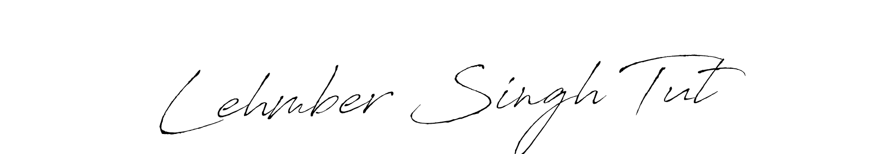 Also You can easily find your signature by using the search form. We will create Lehmber Singh Tut name handwritten signature images for you free of cost using Antro_Vectra sign style. Lehmber Singh Tut signature style 6 images and pictures png
