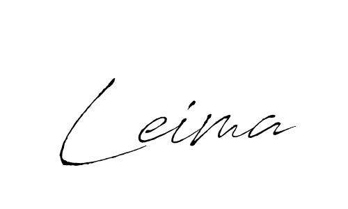 Use a signature maker to create a handwritten signature online. With this signature software, you can design (Antro_Vectra) your own signature for name Leima. Leima signature style 6 images and pictures png