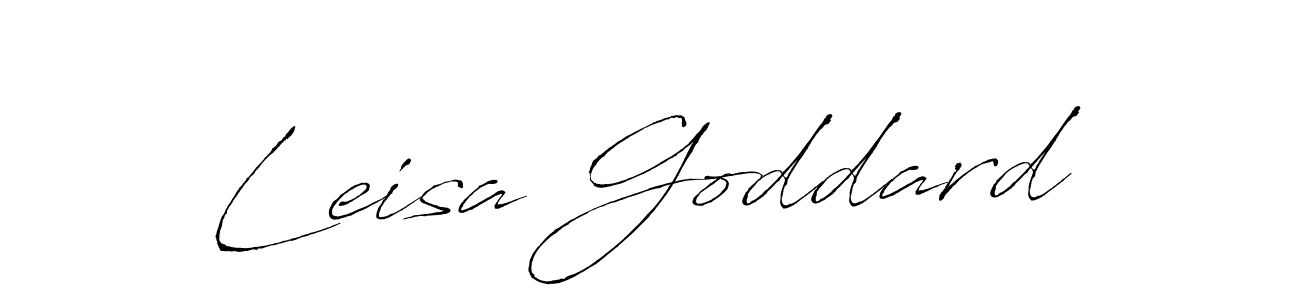 How to make Leisa Goddard signature? Antro_Vectra is a professional autograph style. Create handwritten signature for Leisa Goddard name. Leisa Goddard signature style 6 images and pictures png