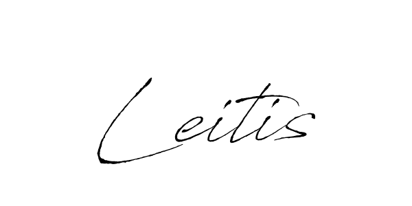 The best way (Antro_Vectra) to make a short signature is to pick only two or three words in your name. The name Leitis include a total of six letters. For converting this name. Leitis signature style 6 images and pictures png