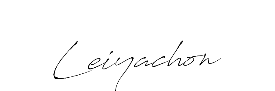 Also we have Leiyachon name is the best signature style. Create professional handwritten signature collection using Antro_Vectra autograph style. Leiyachon signature style 6 images and pictures png