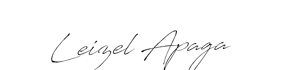 Create a beautiful signature design for name Leizel Apaga. With this signature (Antro_Vectra) fonts, you can make a handwritten signature for free. Leizel Apaga signature style 6 images and pictures png