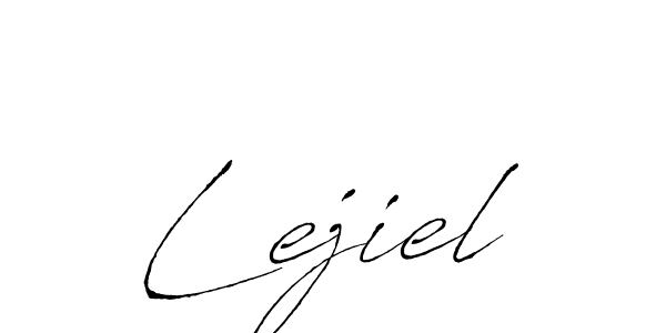 Antro_Vectra is a professional signature style that is perfect for those who want to add a touch of class to their signature. It is also a great choice for those who want to make their signature more unique. Get Lejiel name to fancy signature for free. Lejiel signature style 6 images and pictures png