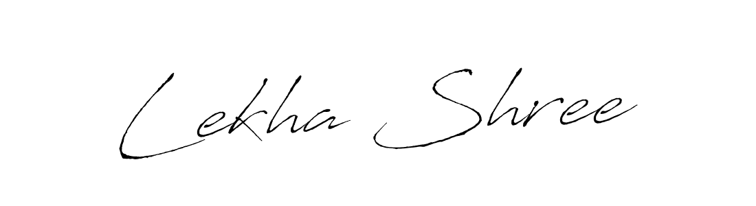 Also we have Lekha Shree name is the best signature style. Create professional handwritten signature collection using Antro_Vectra autograph style. Lekha Shree signature style 6 images and pictures png