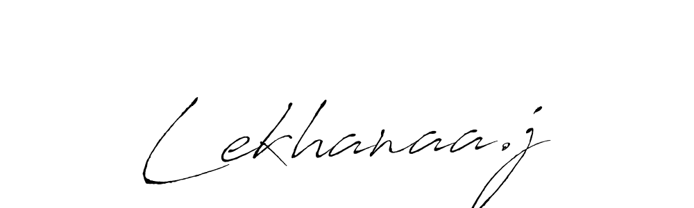 How to make Lekhanaa.j signature? Antro_Vectra is a professional autograph style. Create handwritten signature for Lekhanaa.j name. Lekhanaa.j signature style 6 images and pictures png