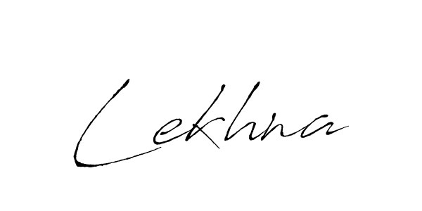How to make Lekhna name signature. Use Antro_Vectra style for creating short signs online. This is the latest handwritten sign. Lekhna signature style 6 images and pictures png