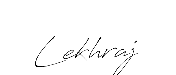 Design your own signature with our free online signature maker. With this signature software, you can create a handwritten (Antro_Vectra) signature for name Lekhraj. Lekhraj signature style 6 images and pictures png