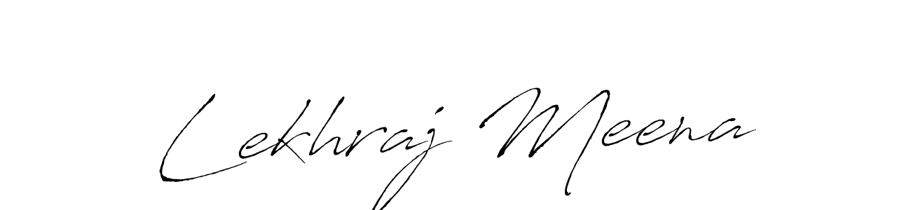It looks lik you need a new signature style for name Lekhraj Meena. Design unique handwritten (Antro_Vectra) signature with our free signature maker in just a few clicks. Lekhraj Meena signature style 6 images and pictures png