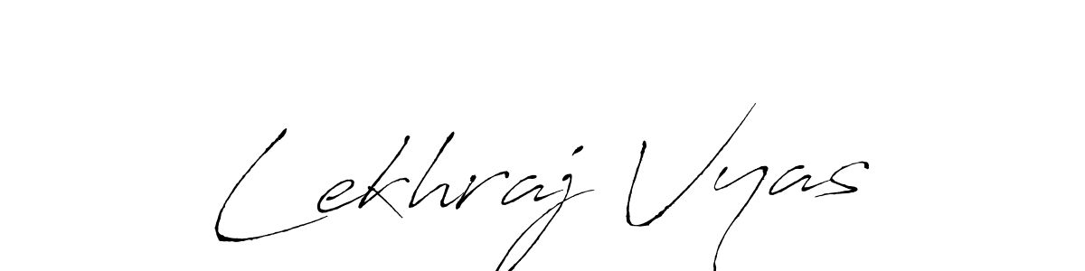 Also we have Lekhraj Vyas name is the best signature style. Create professional handwritten signature collection using Antro_Vectra autograph style. Lekhraj Vyas signature style 6 images and pictures png