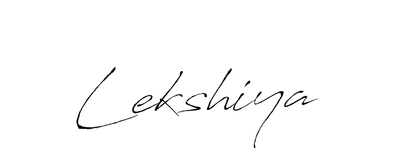 Design your own signature with our free online signature maker. With this signature software, you can create a handwritten (Antro_Vectra) signature for name Lekshiya. Lekshiya signature style 6 images and pictures png