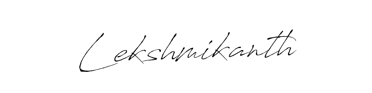 Also we have Lekshmikanth name is the best signature style. Create professional handwritten signature collection using Antro_Vectra autograph style. Lekshmikanth signature style 6 images and pictures png