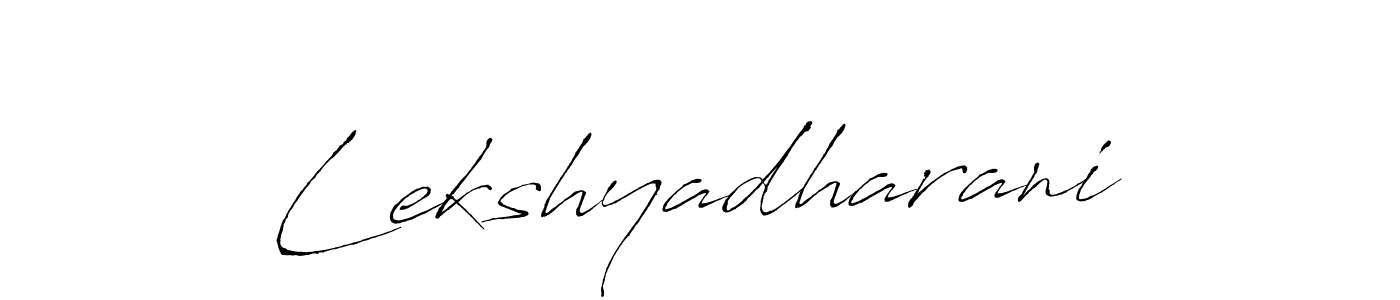 Create a beautiful signature design for name Lekshyadharani. With this signature (Antro_Vectra) fonts, you can make a handwritten signature for free. Lekshyadharani signature style 6 images and pictures png