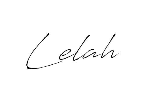 Design your own signature with our free online signature maker. With this signature software, you can create a handwritten (Antro_Vectra) signature for name Lelah. Lelah signature style 6 images and pictures png