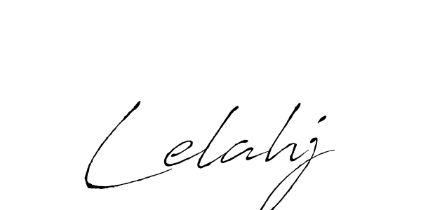 How to make Lelahj name signature. Use Antro_Vectra style for creating short signs online. This is the latest handwritten sign. Lelahj signature style 6 images and pictures png