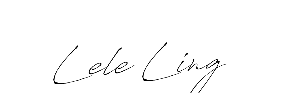 The best way (Antro_Vectra) to make a short signature is to pick only two or three words in your name. The name Lele Ling include a total of six letters. For converting this name. Lele Ling signature style 6 images and pictures png